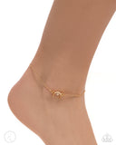 Got It Made - Gold - Ankle Bracelet - Paparazzi Accessories