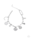 Astral Alias - Silver - Paparazzi Accessories