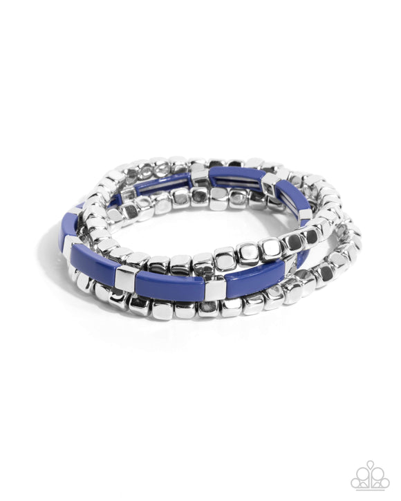 Colorful Cadenza - Blue - Paparazzi Accessories