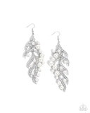 Flourishing Fancy - White - Paparazzi Accessories