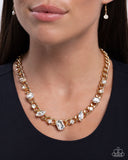 Pronged Perfection - Gold