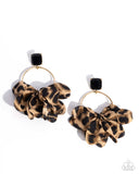 Charming Cheetah - Gold  - LOP0924  - Paparazzi Accessories