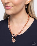 Locked Lady - Copper - Paparazzi Accessories