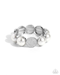 Believable Bling - White - Paparazzi Accessories