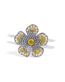 Bedazzled Bloom - Yellow - Paparazzi Accessories