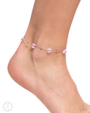 Perfect Promise - Pink - Paparazzi Accessories Anklet