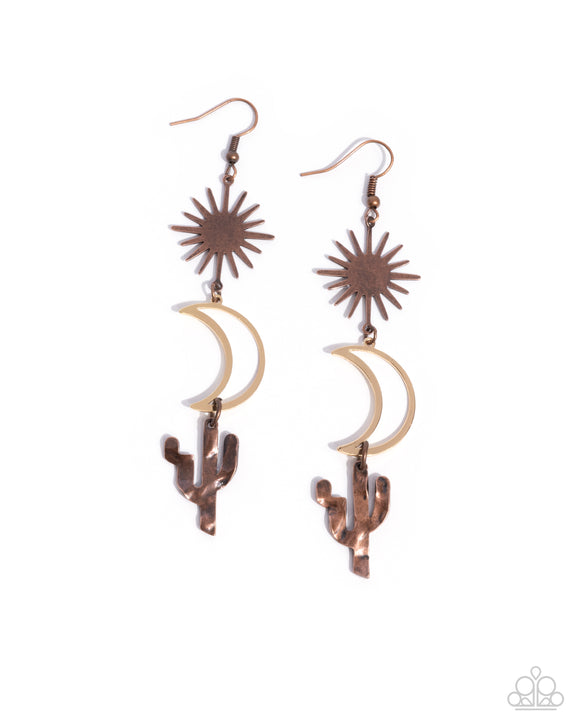 Wishfully Western - Copper - Paparazzi Accessories