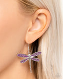 Dragonfly Descent - Purple - Paparazzi Accessories