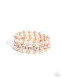 Serene Stack - Rose Gold - Paparazzi Accessories