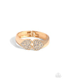 Romantic Rhapsody - Gold - Paparazzi Acessories Preclaim