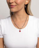 Valuable Valor - Red - Paparazzi Accessories