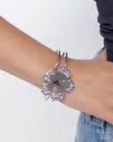 Bedazzled Bloom - Purple - Paparazzi Accessories