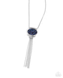 Chained Complication - Blue - Paparazzi Accessories