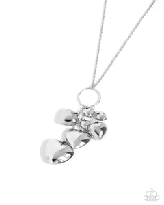 Heart Haul - Silver - Paparazzi Accessories