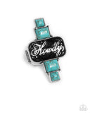 Howdy Holiday - Blue - Paparazzi Accessories