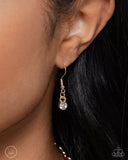 Endearing Edge - Gold - Paparazzi Accessories