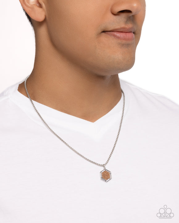 Hexagonal Hangout - Silver