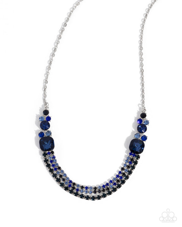 Relaxed Refinement - Blue - Paparazzi Accessories