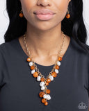 Beehive Barrage - Orange- Paparazzi Accessories