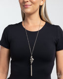 Logging Off - Silver -  Paparazzi Accessories