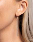 Logging Off - Silver -  Paparazzi Accessories