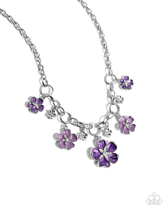 Secretive Sprig - Purple - Paparazzi Accessories