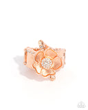 Floral Fact - Copper - Paparazzi Accessories