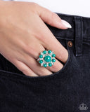 Pointed Park Avenue - Green - Paparazzi Accessories
