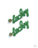 Lucky Legato - Green - St Patricks Day Earrings!
