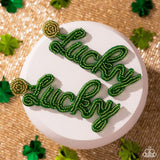 Lucky Legato - Green - St Patricks Day Earrings!