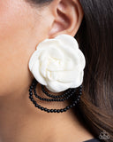 Dramatic Dame - White - Paparazzi Accessories