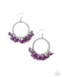 Wreathed Wisteria - Purple - Paparazzi Accessories