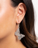 Aerial Audience - White - Butterfly Earrings