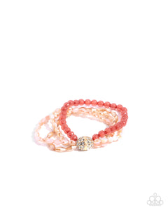 Beaded Boundary - Pink - Paparazzi Accessories