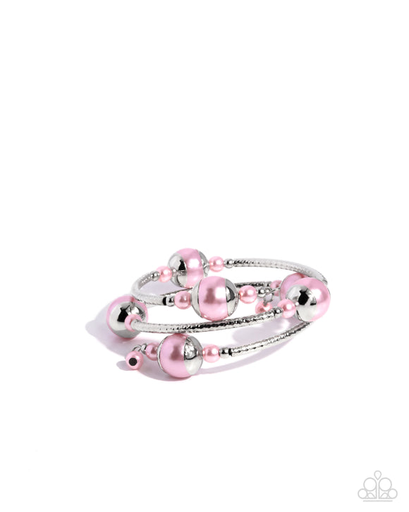 Palatial Pearls - Pink - Paparazzi Accessories