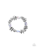 Reflective Ritardando - Silver - Paparazzi Accessories