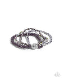 Beaded Boundary - Silver - Paparazzi Accessories