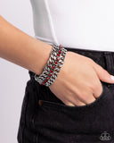 Secure Shimmer - Red - Paparazzi Accessories