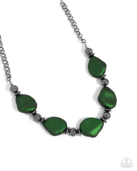 Refulgent Reformation - Green - Paparazzi Accessories