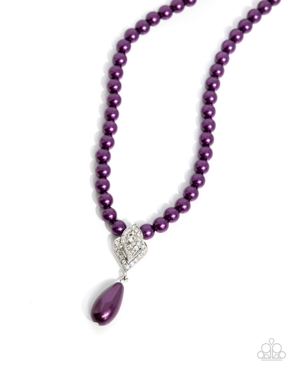 Eternal Elegance - Purple - Paparazzi Accessories