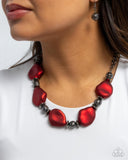 Refulgent Reformation - Red - Paparazzi Accessories