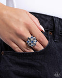 Floral Forte - Blue - Paparazzi Accessories