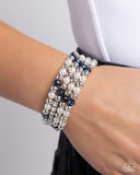 Serene Stack - Blue - Paparazzi Accessories