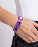 Glazed Guest - Purple- Paparazzi Accessories