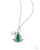 Tree Frog - Green - Paparazzi Accessories Frog Lanyard