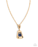 Pendant Promise - Blue - Paparazzi Accessories PREORDER