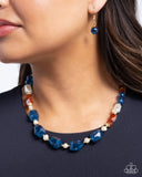 Crackling Chic - Blue - Paparazzi Accessories