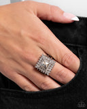 Sovereign Square - Silver - Paparazzi Accessories