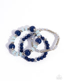 Flashy Frugality - Blue  - Paparazzi Accessories