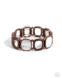 Socialite Shells - Copper - Paparazzi Accessories